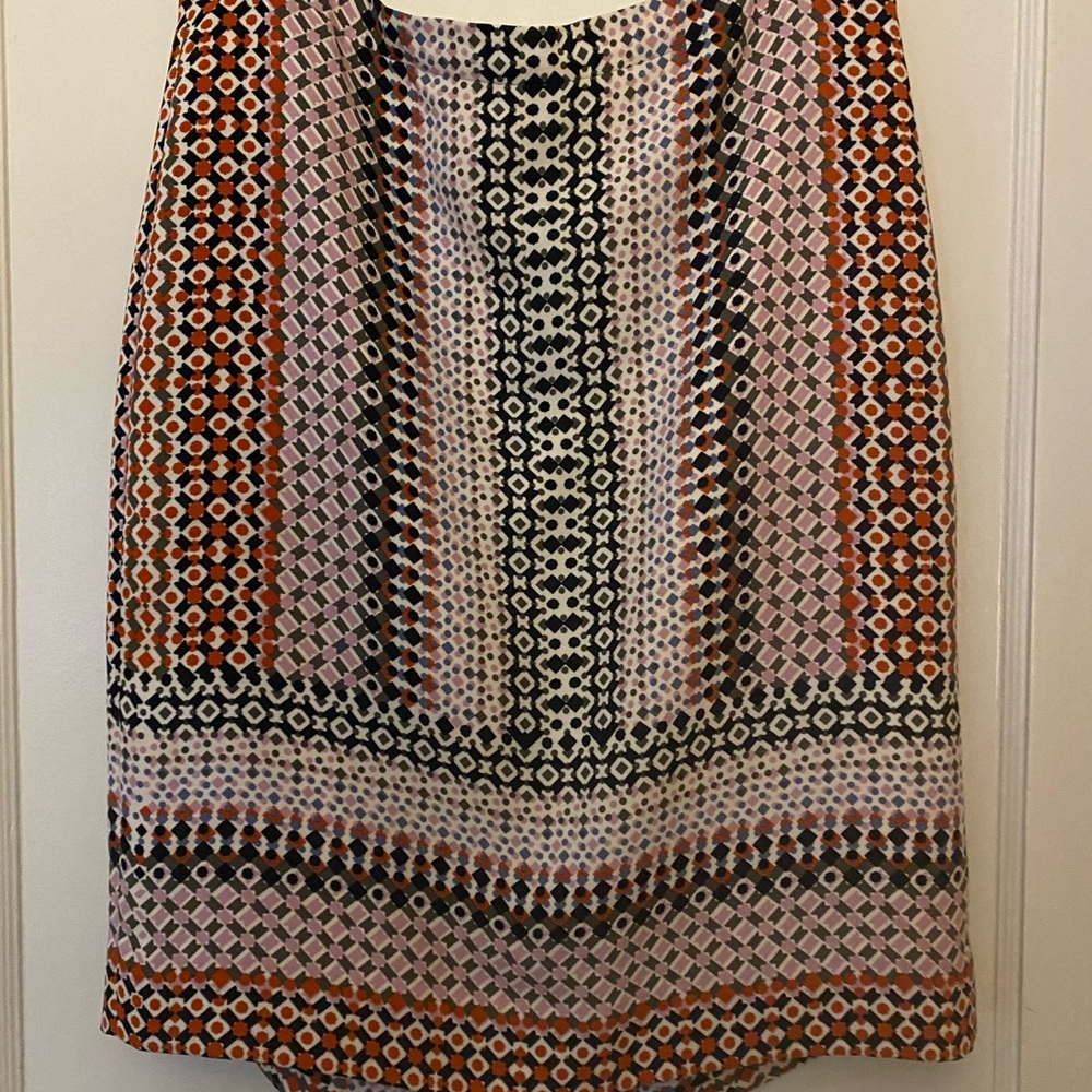 J.Crew print pencil skirt
